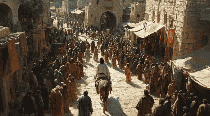 the path to the cross