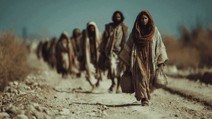Mary Magdalene and the apostles