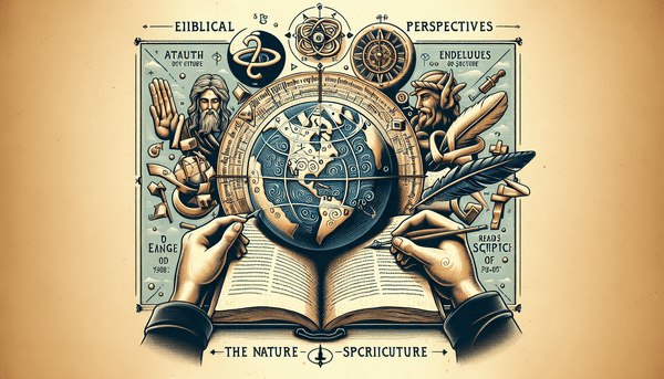 Exploring Biblical Perspectives: Earth's Shape, Jesus' Nature, and Reading Scripture