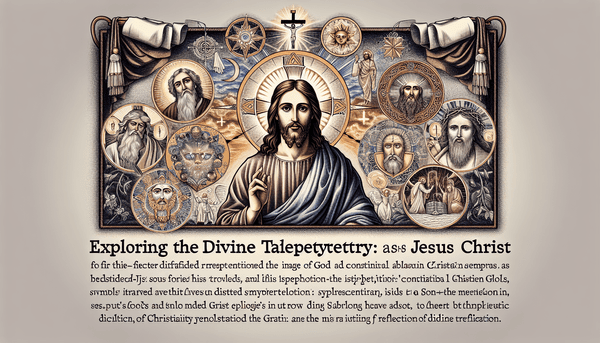 Exploring the Divine Tapestry: Jesus as the Image of God, Prophet, Son, and Reflection