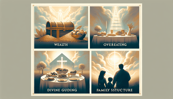 Navigating Wealth, Overeating, Divine Guidance, and Polygamy Through a Biblical Lens