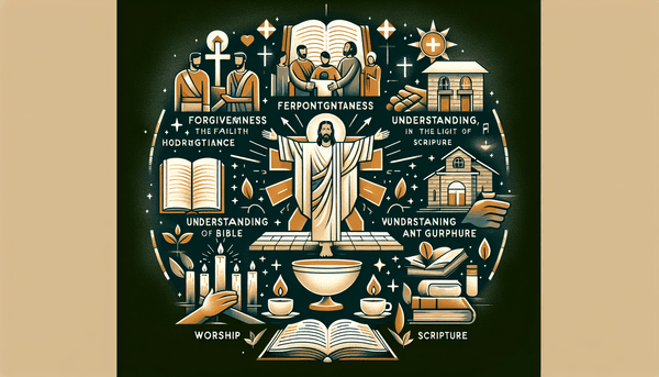 Nurturing Faith: Embracing Forgiveness, Understanding, and Worship in the Light of Scripture