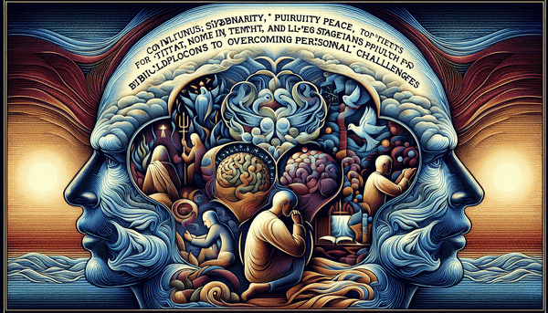 Prayer, Purity, and Peace: A Biblical Approach to Personal Challenges