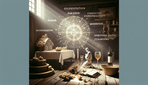 Strengthening Faith Through Prayer, Moderation, and Spiritual Cleansing: A Protestant Perspective
