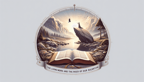 The Living Word and the Rock of Our Salvation: Insights from Scripture