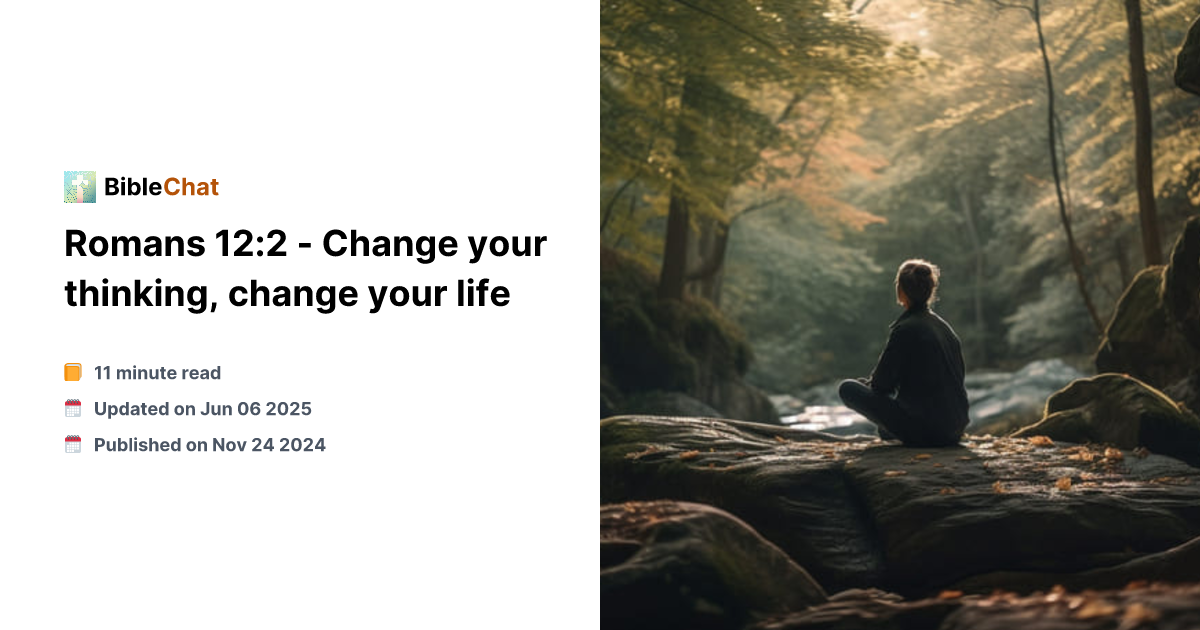 Romans 12 2 Change Your Thinking Change Your Life romans-12-2-change-your-thinking-change-your-life