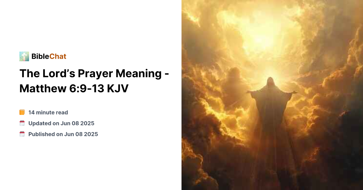 The Lord s Prayer Meaning Matthew 6 9 13 KJV the-lord-s-prayer-meaning-matthew-6-9-13-kjv