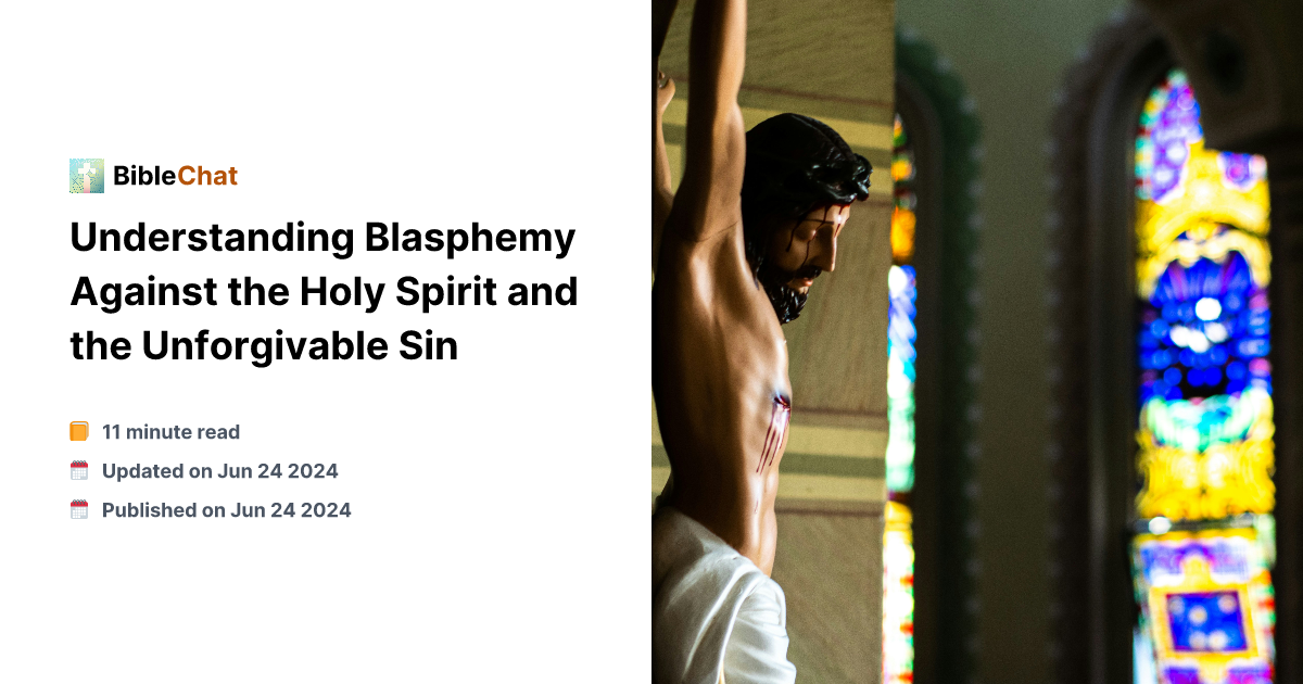 Understanding Blasphemy Against The Holy Spirit And The Unforgivable Sin understanding-blasphemy-against-the-holy-spirit-and-the-unforgivable-sin
